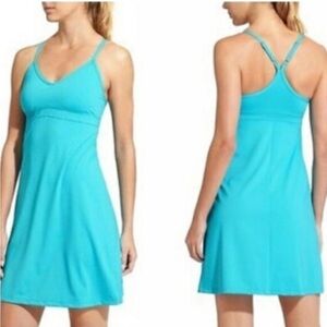 Athleta Women's Turquoise Shoreline Mini Dress sz M